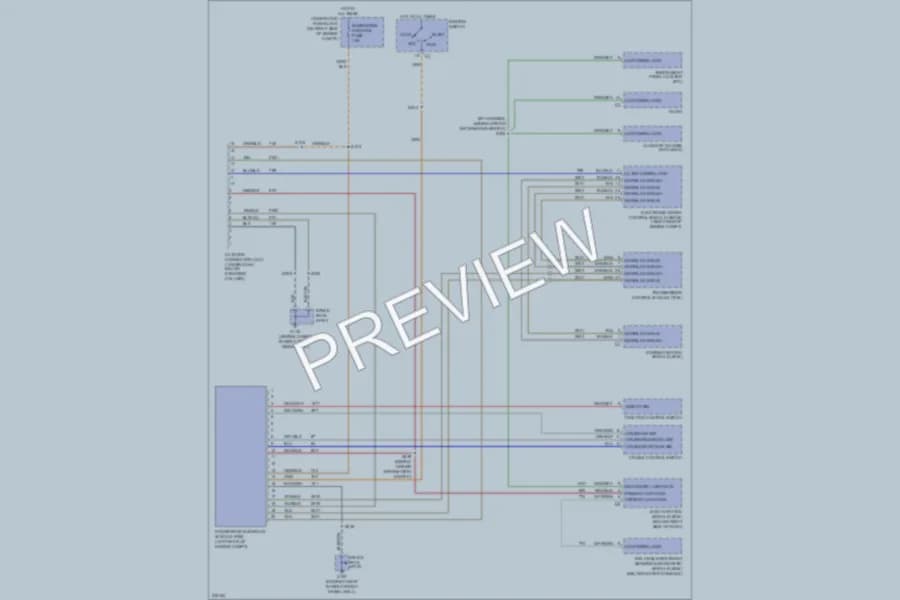 2006 Pontiac GTO Computer Data Lines wiring diagram preview