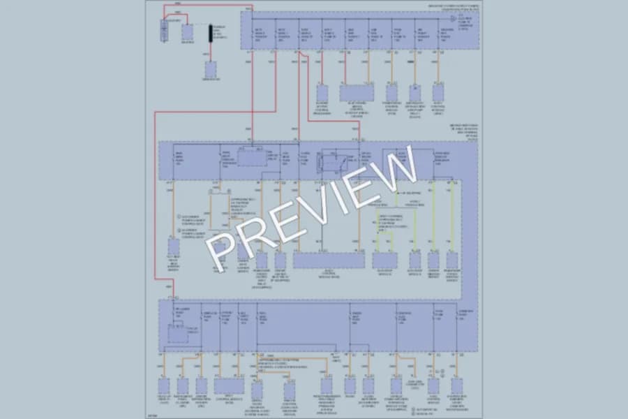 2006 Pontiac GrandPrix Power Distribution wiring diagram preview