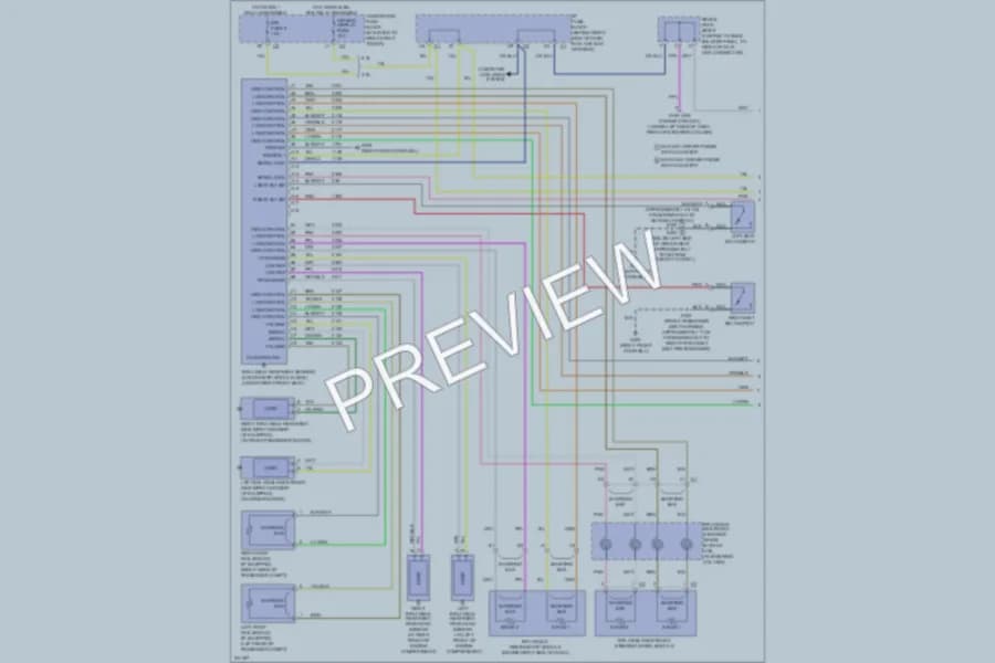 2006 Pontiac GrandPrix Supplemental Restraints wiring diagram preview