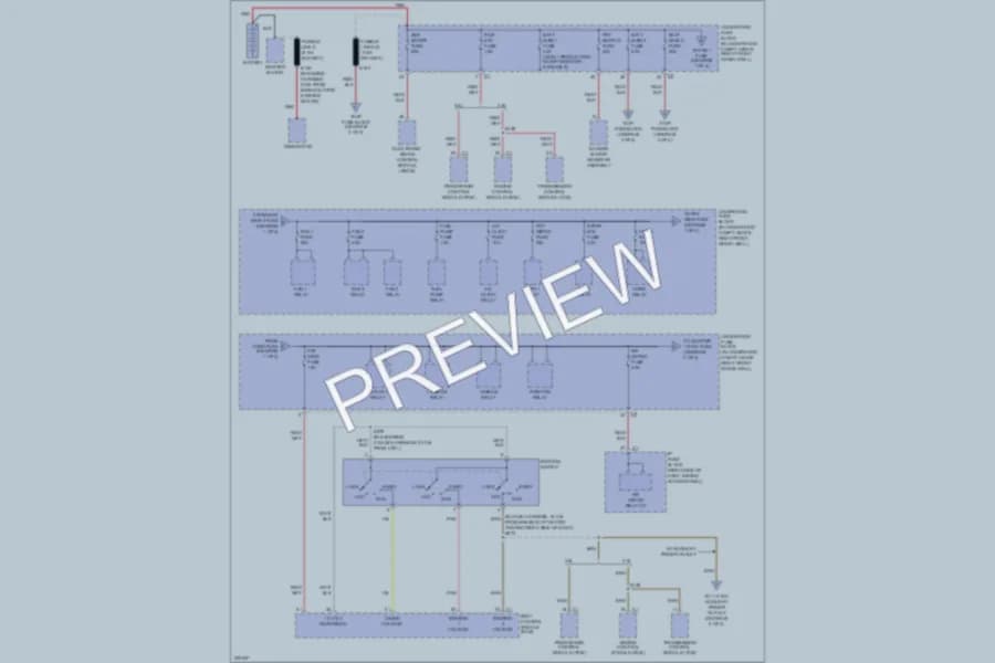 2006 Pontiac MontanaSV6 Power Distribution wiring diagram preview