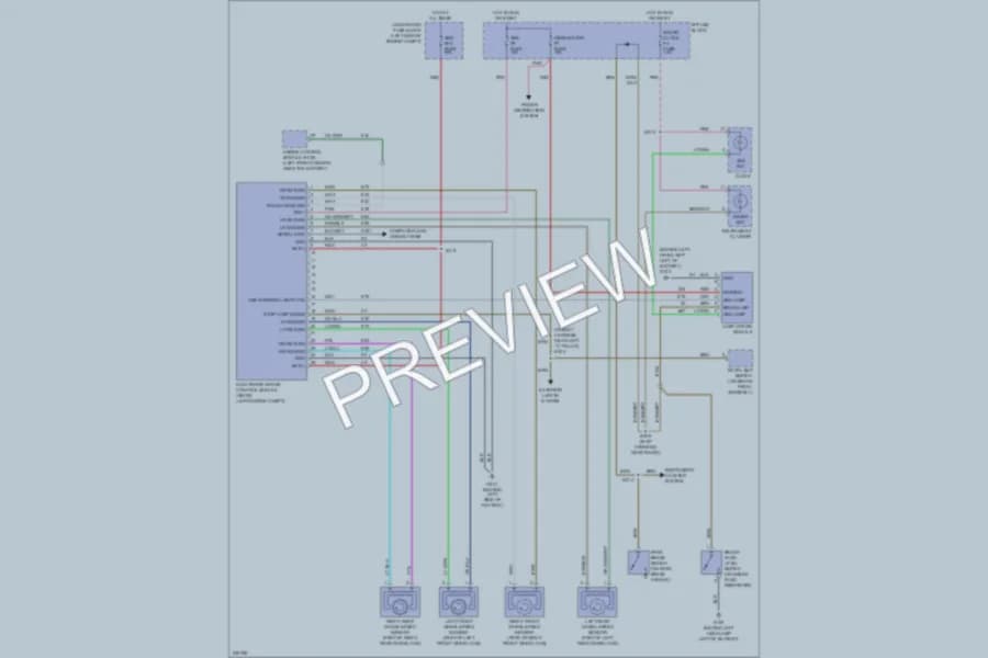 2006 Pontiac Wave Anti Lock Brakes wiring diagram preview