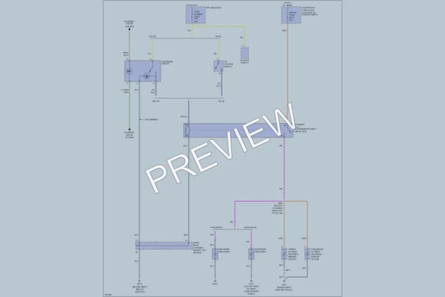 2006 Pontiac Wave Defoggers wiring diagram preview