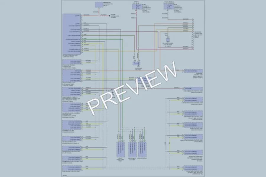 2006 Porsche Boxster Computer Data Lines wiring diagram preview