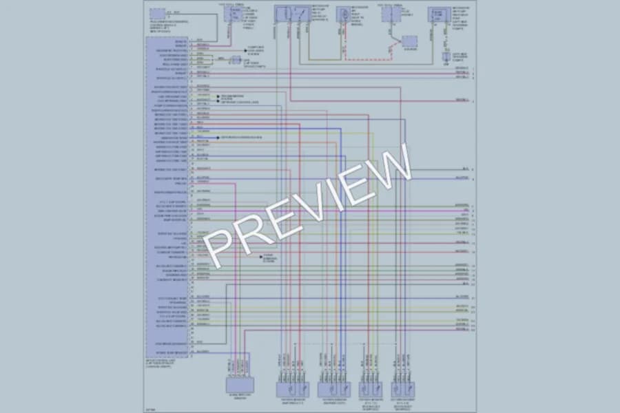 2006 Porsche Cayman Engine Performance wiring diagram preview