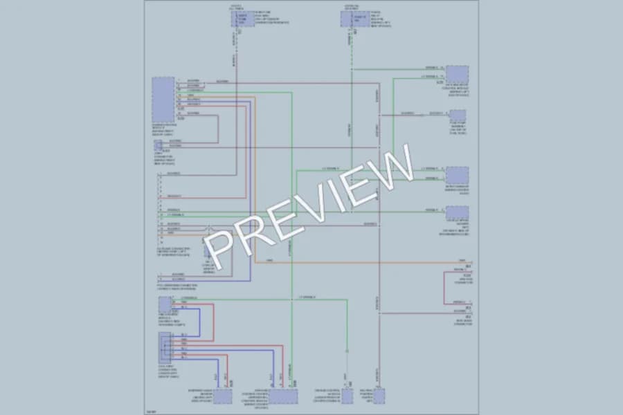 2006 Saab 92X Computer Data Lines wiring diagram preview