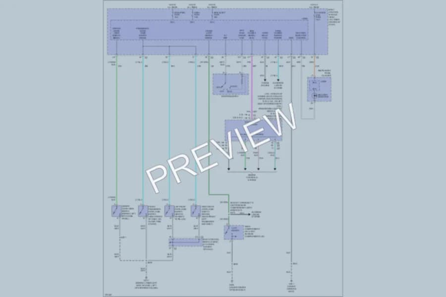 2006 Saturn ION2 Anti Theft wiring diagram preview