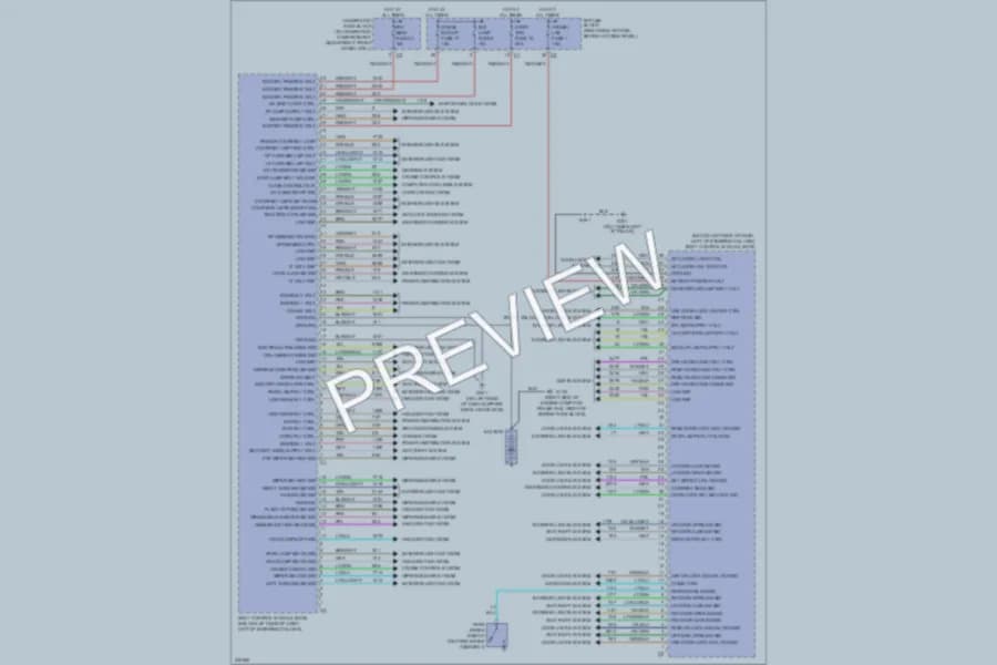 2006 Saturn Relay Body Control Modules wiring diagram preview