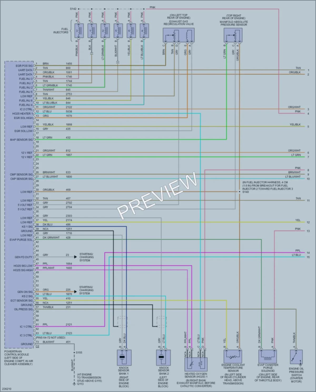 2006 Saturn Relay Engine Performance wiring diagram preview