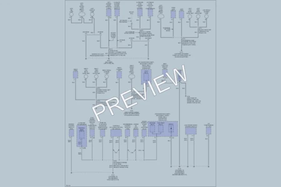 2006 Saturn Relay Ground Distribution wiring diagram preview
