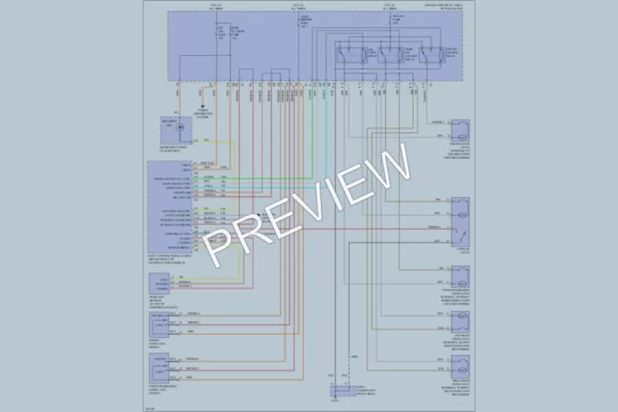 2006 Saturn VUE Anti Theft wiring diagram preview