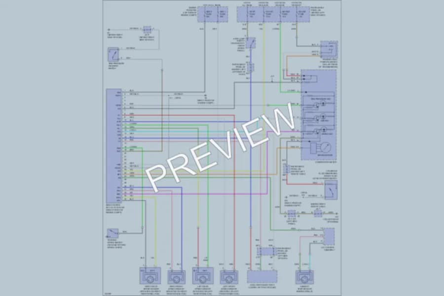 2006 Scion tC Anti Lock Brakes wiring diagram preview