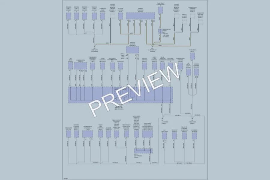 2006 Scion xB Ground Distribution wiring diagram preview