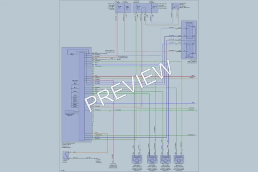 2006 Subaru B9Tribeca Anti Lock Brakes wiring diagram preview