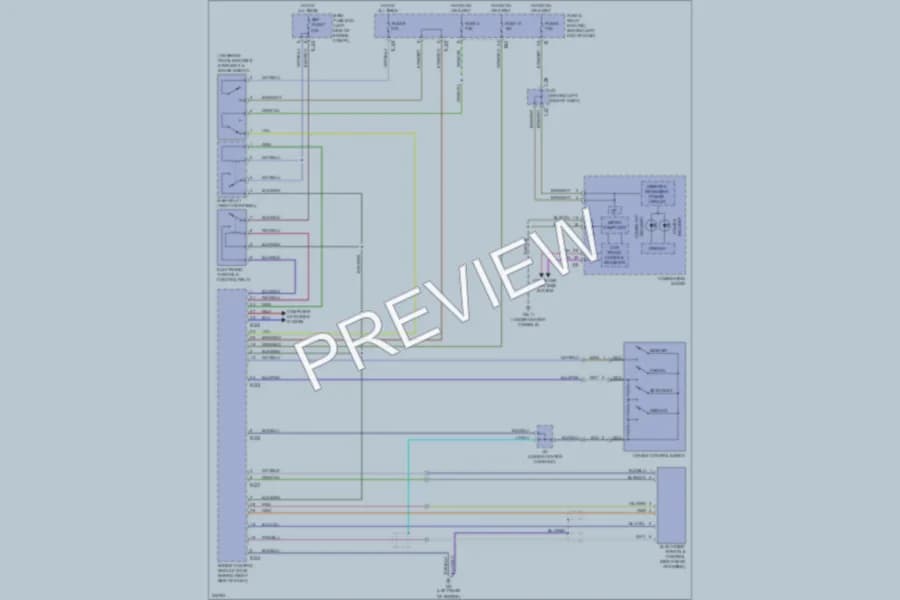 2006 Subaru B9Tribeca Cruise Control wiring diagram preview