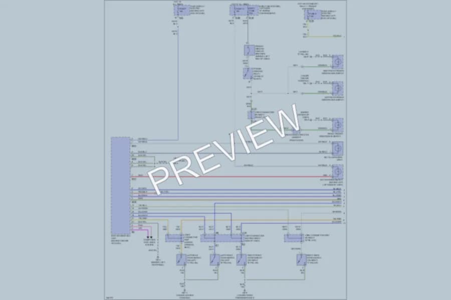 2006 Subaru B9Tribeca Interior Lights wiring diagram preview