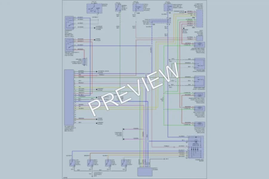 2006 Subaru Baja Anti Theft wiring diagram preview