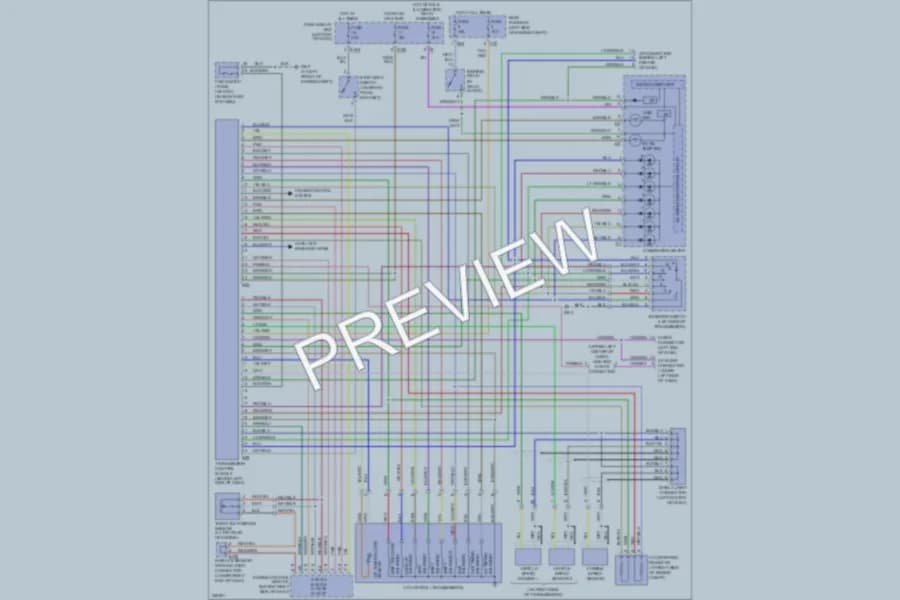 2006 Subaru Baja Transmission wiring diagram preview