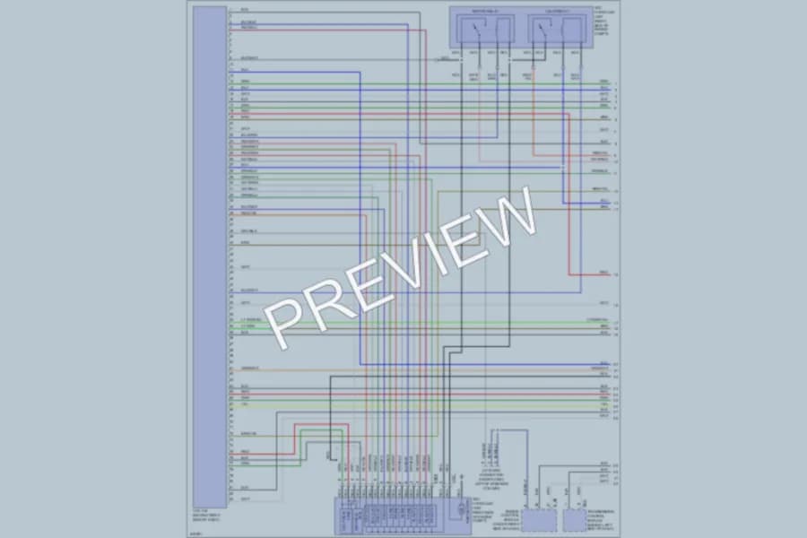 2006 Subaru Forester Anti Lock Brakes wiring diagram preview