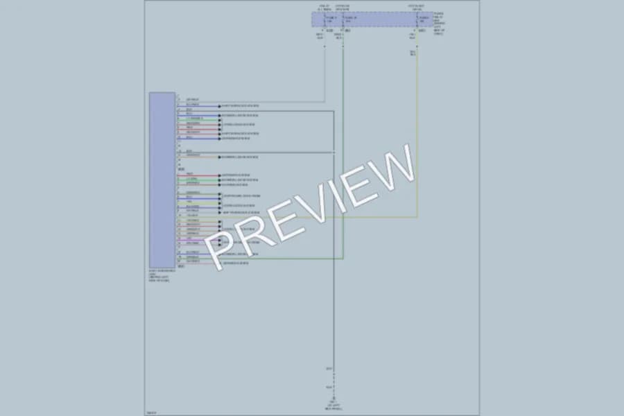 2006 Subaru Forester Body Control Modules wiring diagram preview