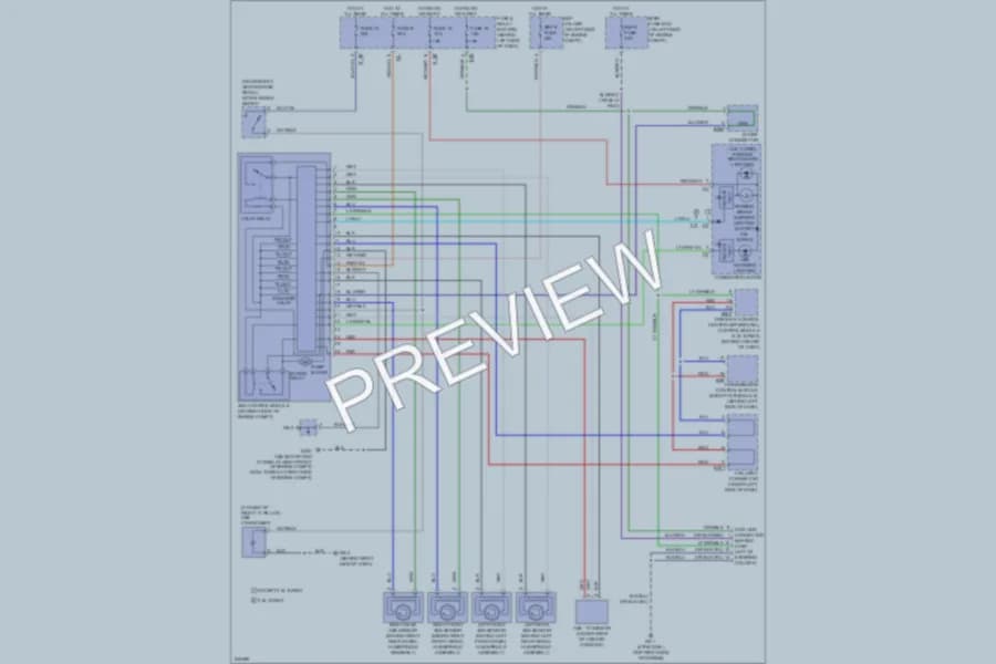 2006 Subaru Impreza Anti Lock Brakes wiring diagram preview