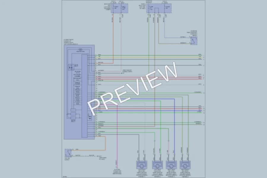 2006 Subaru Legacy Anti Lock Brakes wiring diagram preview
