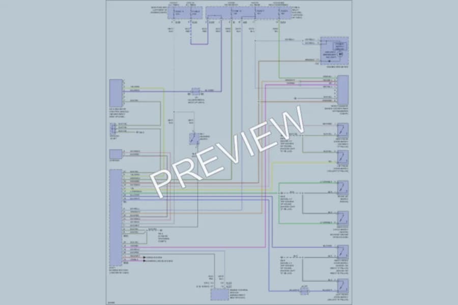 2006 Subaru Legacy Anti Theft wiring diagram preview