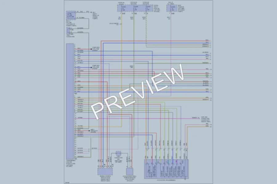 2006 Subaru Outback Transmission wiring diagram preview