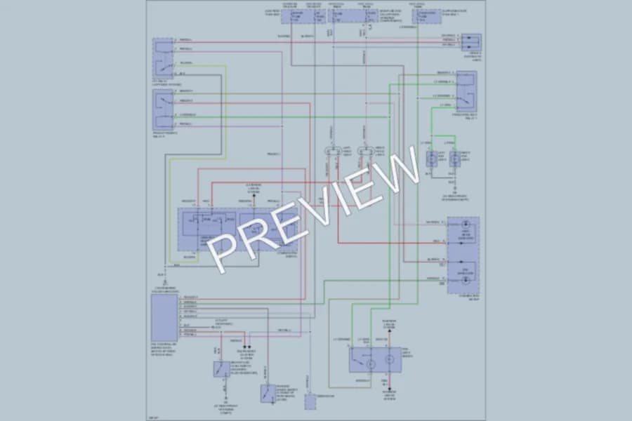 2006 Suzuki Aerio Headlights wiring diagram preview