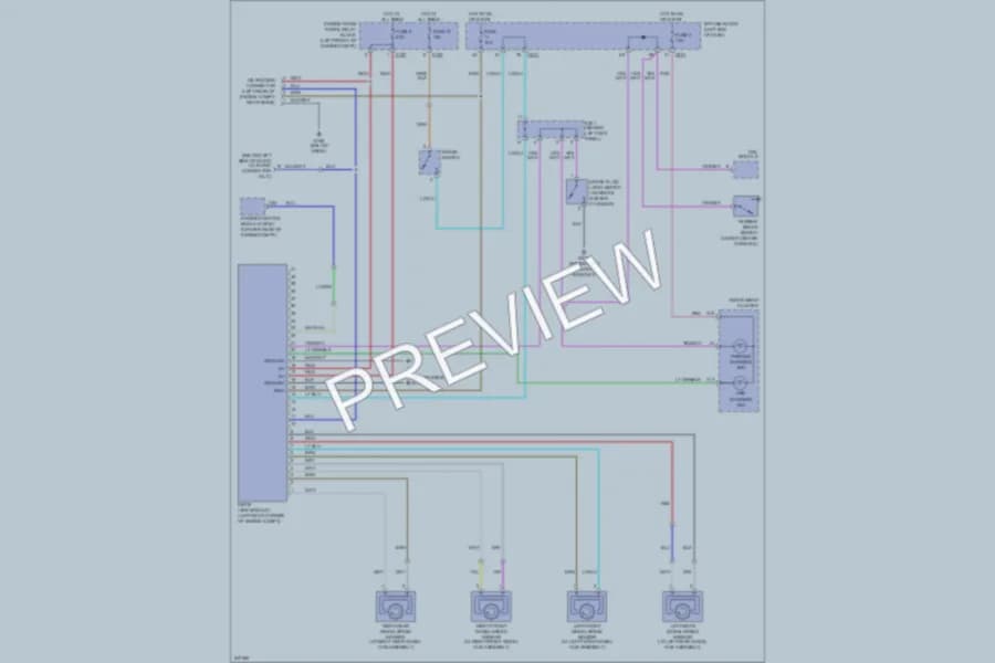 2006 Suzuki Reno Anti Lock Brakes wiring diagram preview