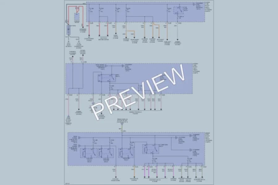 2006 Suzuki Reno Power Distribution wiring diagram preview
