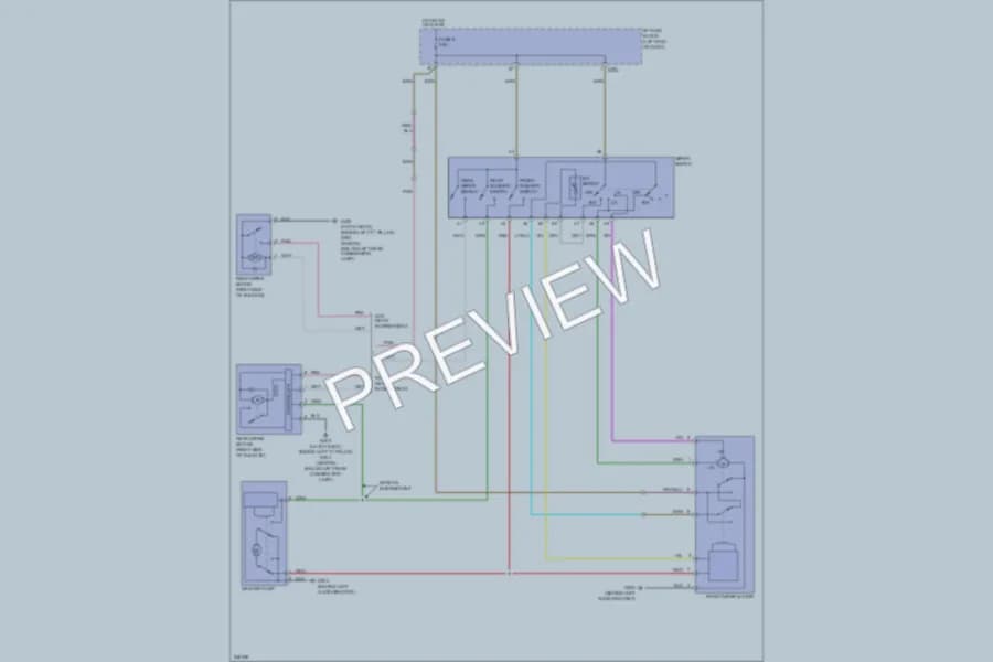 2006 Suzuki Reno Wiper Washer wiring diagram preview