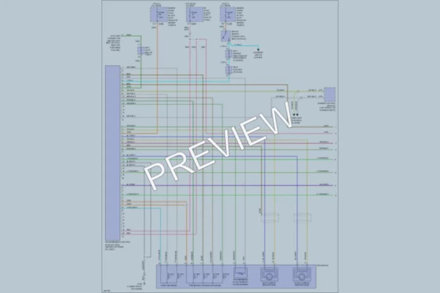 2006 Suzuki Verona Transmission wiring diagram preview
