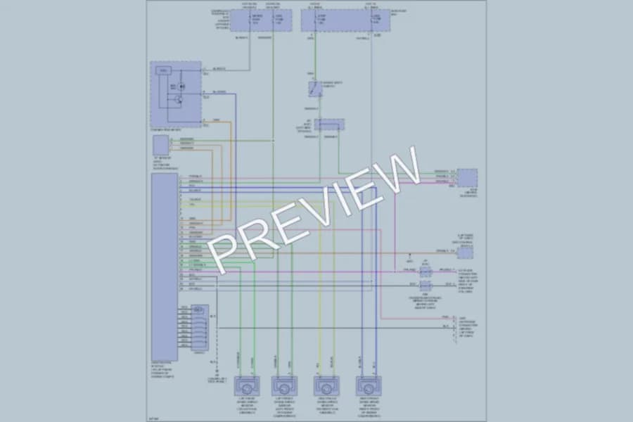2006 Suzuki XL7 Anti Lock Brakes wiring diagram preview