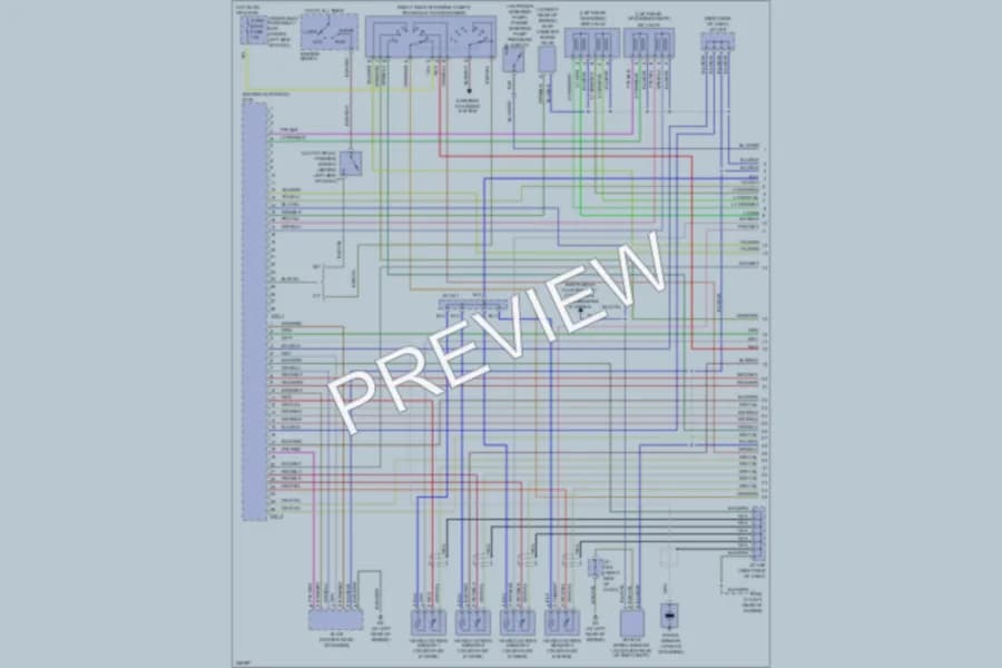 2006 Suzuki XL7 Engine Performance wiring diagram preview