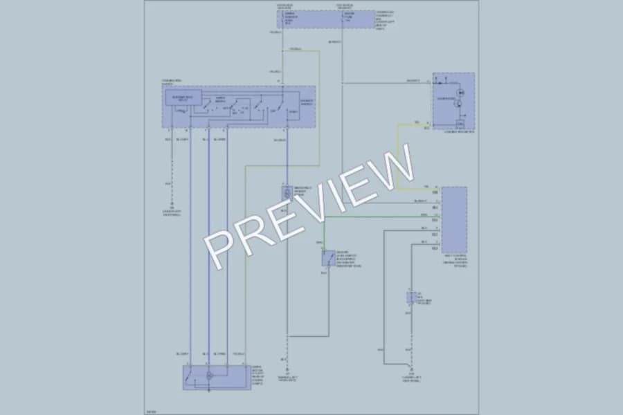 2006 Suzuki XL7 Wiper Washer wiring diagram preview