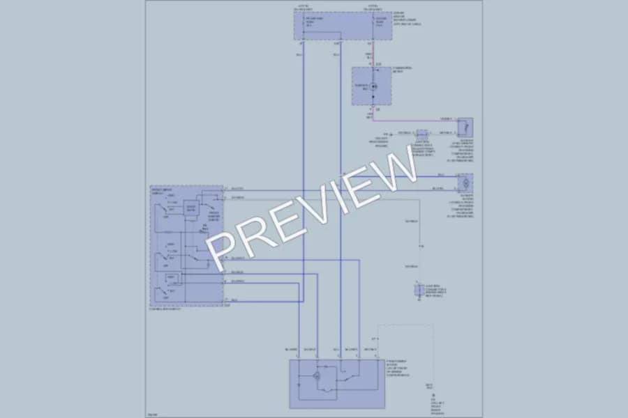 2006 Toyota 4Runner Wiper Washer wiring diagram preview