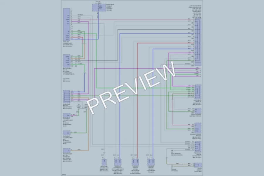 2006 Toyota Avalon Computer Data Lines wiring diagram preview