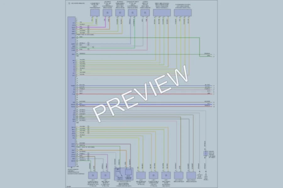 2006 Toyota Camry Supplemental Restraints wiring diagram preview