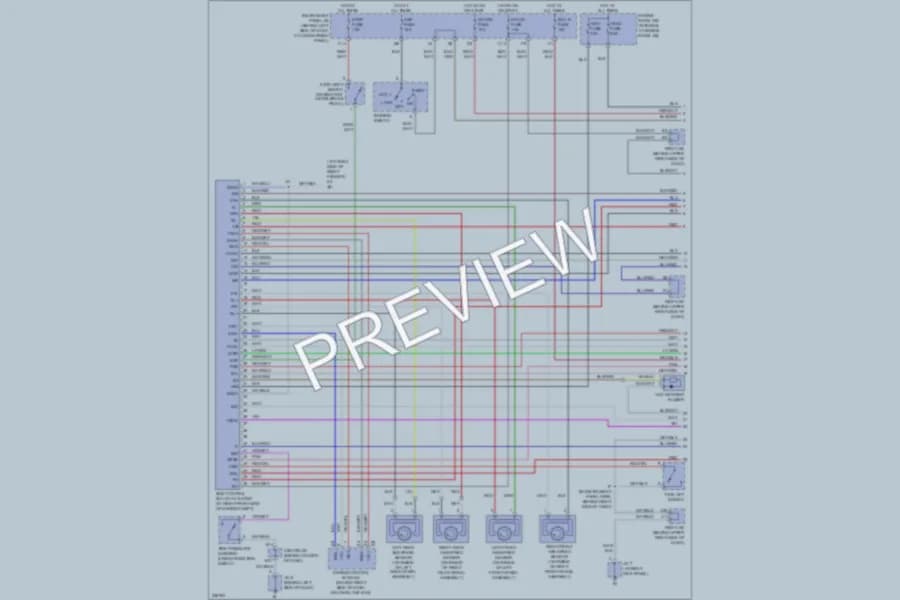 2006 Toyota Corolla Anti Lock Brakes wiring diagram preview