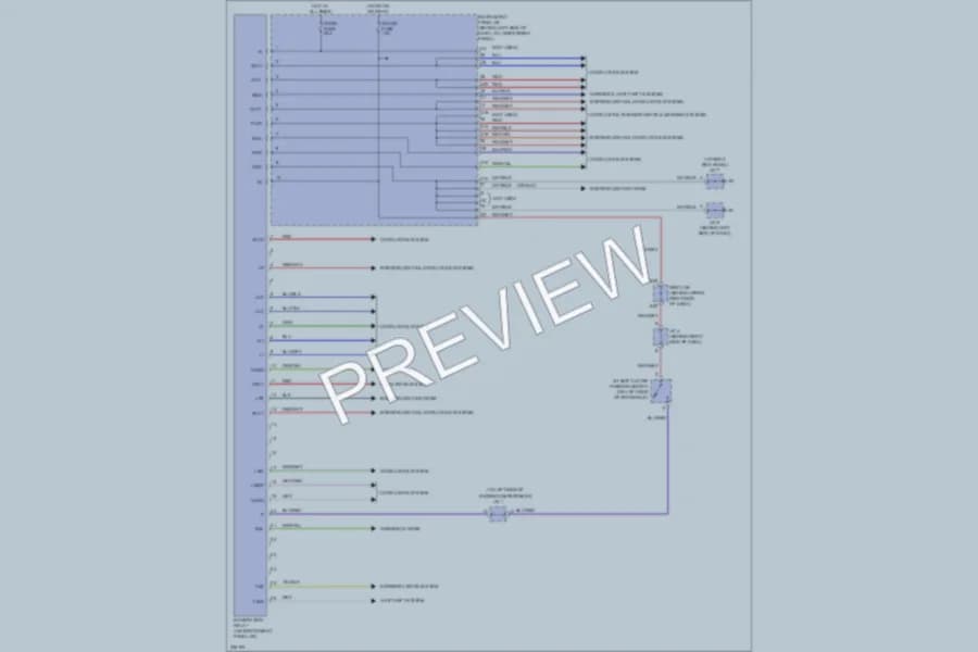 2006 Toyota Corolla Body Control Modules wiring diagram preview
