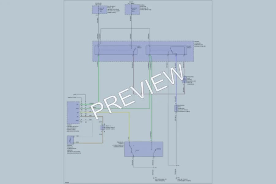 2006 Toyota Corolla Cooling Fan wiring diagram preview