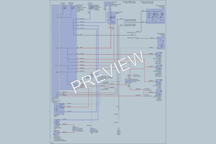 2006 Toyota Corolla Interior Lights wiring diagram preview