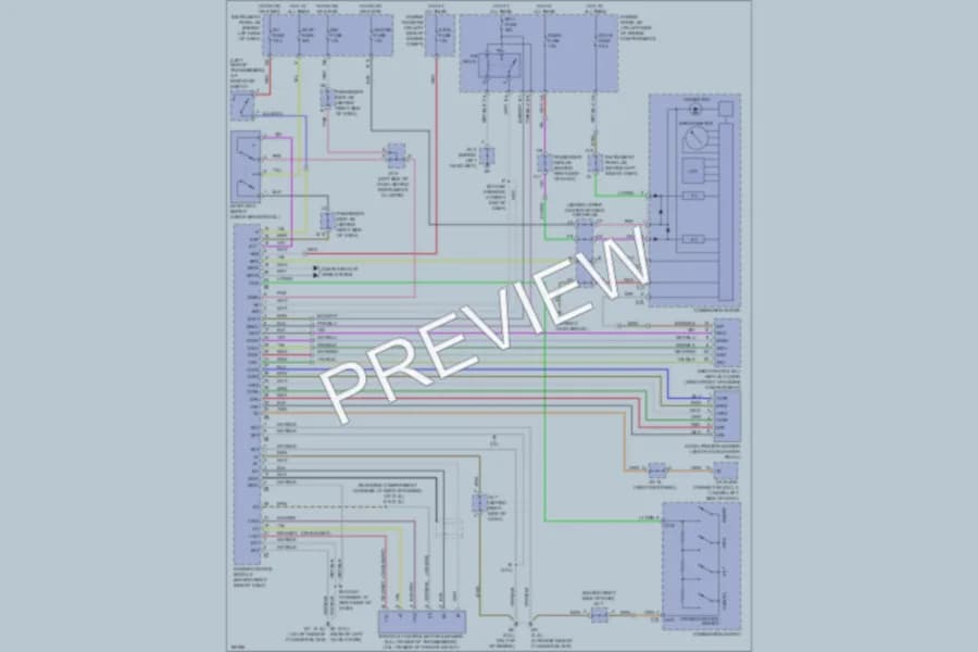 2006 Toyota Highlander Cruise Control wiring diagram preview