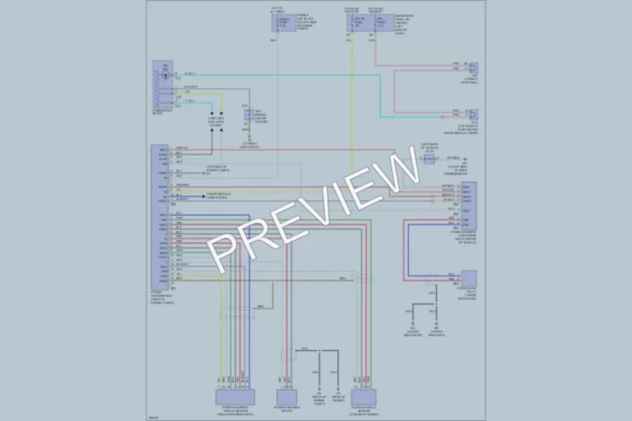 2006 Toyota Highlander Electronic Power Steering wiring diagram preview