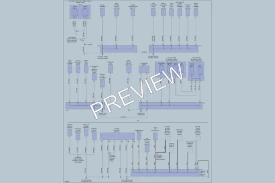 2006 Toyota Highlander Ground Distribution wiring diagram preview