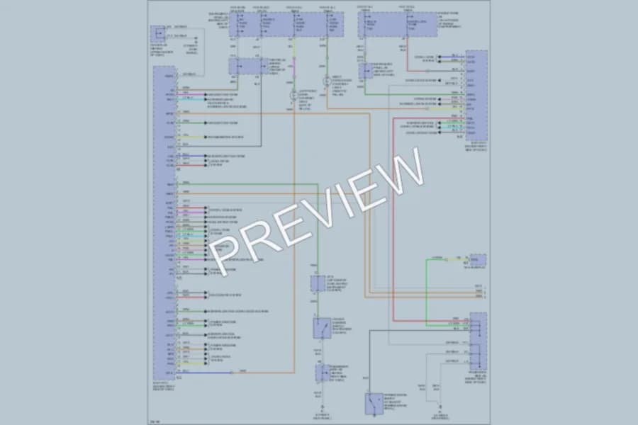 2006 Toyota HighlanderHybrid Body Control Modules wiring diagram preview