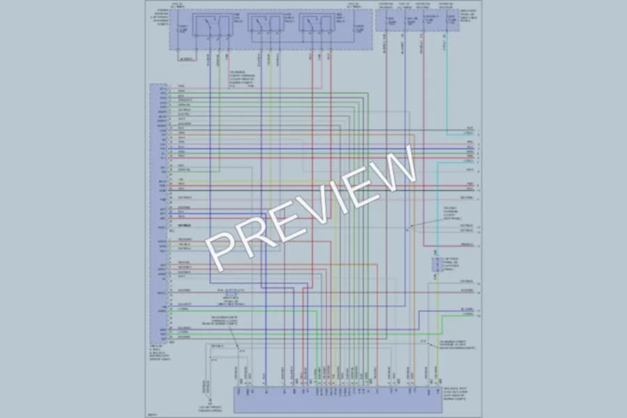 2006 Toyota LandCruiser Anti Lock Brakes wiring diagram preview