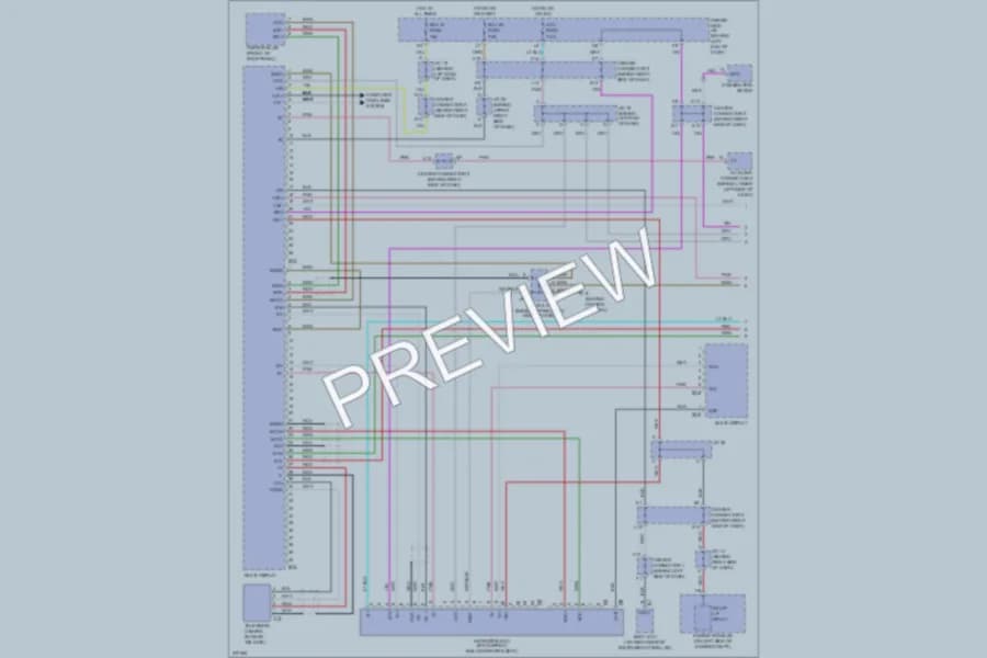 2006 Toyota Prius Navigation wiring diagram preview