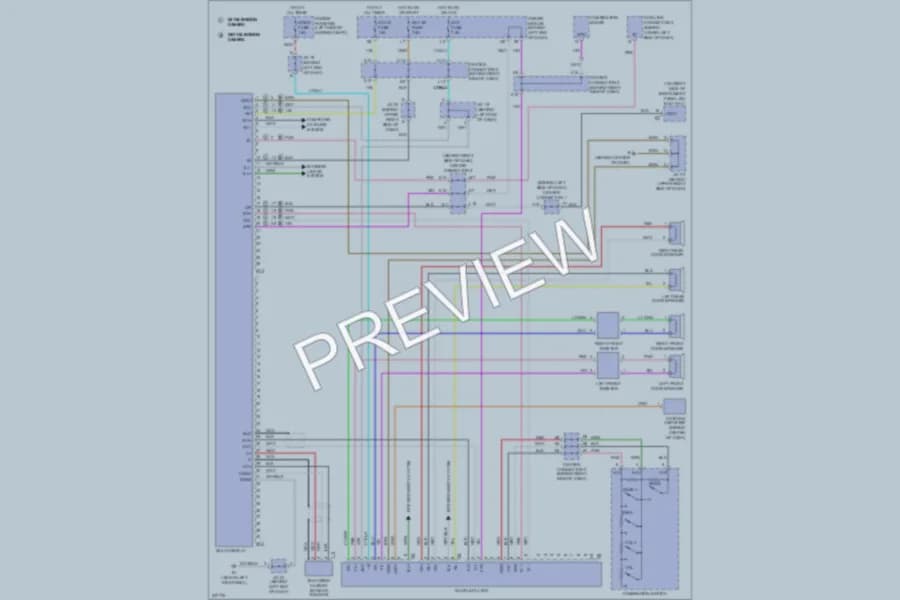 2006 Toyota Prius Radio wiring diagram preview