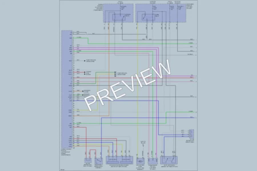 2006 Toyota RAV4 Engine Performance wiring diagram preview